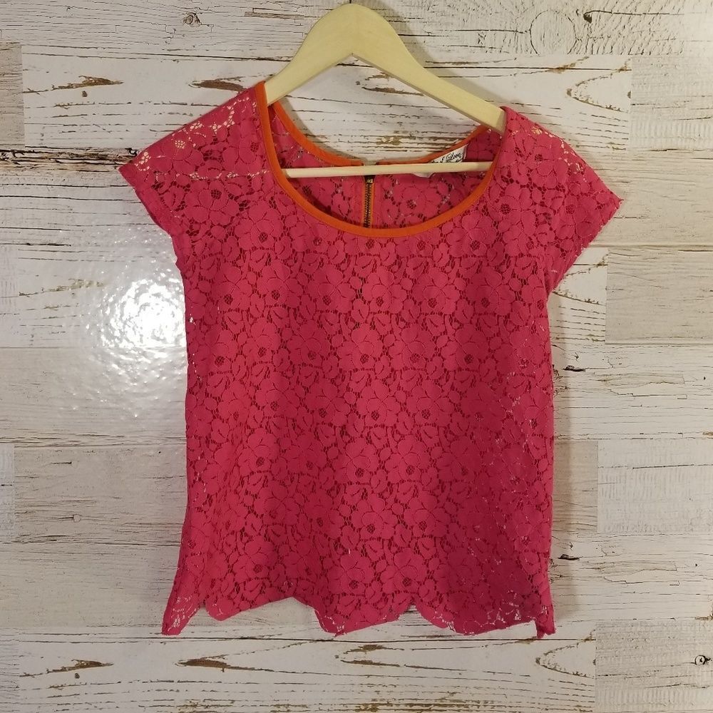 Lots of Love by Speechless lace pink top